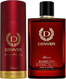 DENVER Honour Deodorant 150 ML & Perfume 100 ML Combo For Men