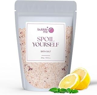 Organix Mantra Epsom Bath Salt Crystal and Bath | For refreshing bath soak, relieves aches & pain - 1KG