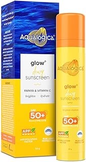 The Derma Co 1% Hyaluronic Sunscreen Aqua Gel SPF 50 PA++++ | Hydrating, Lightweight & Non-Greasy | No White Cast | Broad Spectrum & Blue Light Protection | Clinically Tested - (In-Vivo) | 50 g